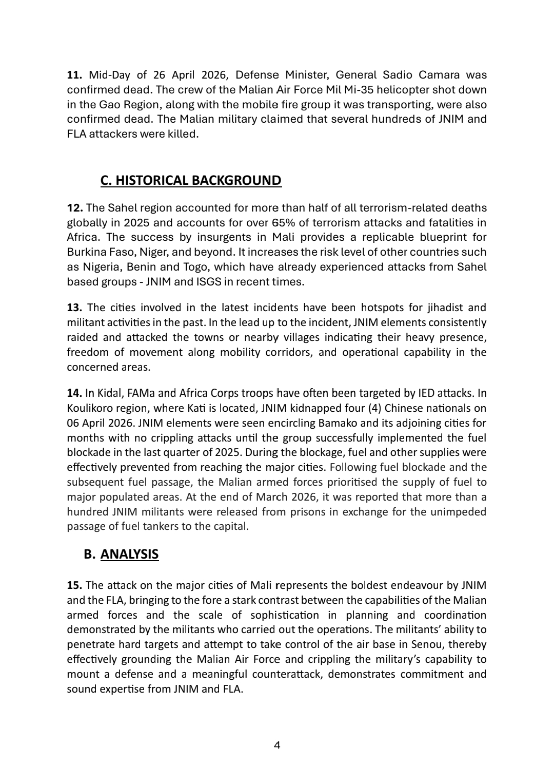 Rapport AUCTC, page 4