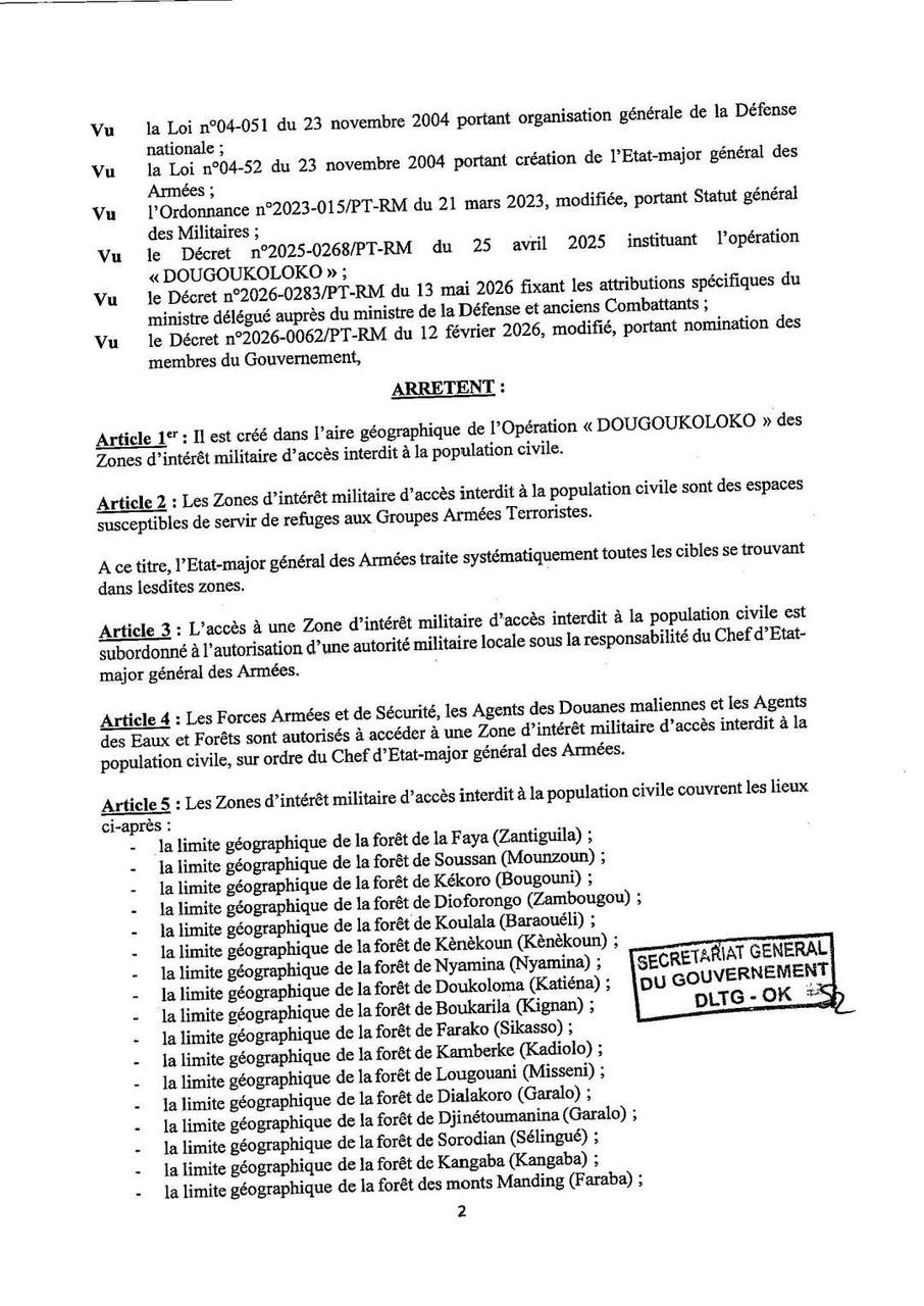 Forces armées maliennes et contexte sécuritaire au Sahel